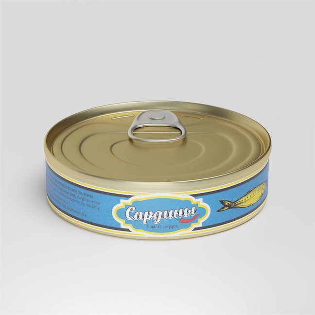 Sardine in oil (240g) EO