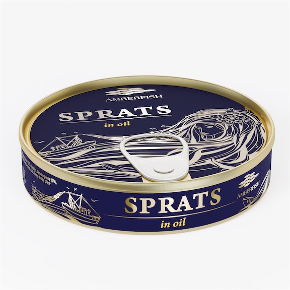 Sprats in oil EO (120 g)